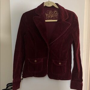 Vintage dELiA*s Corduroy Blazer Jacket Women’s Medium Y2K 90s Preppy Delia’s